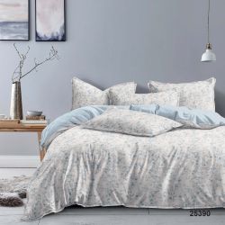 Комплект постільної білизни Viluta Двоспальний Ранфорс 25390 з простирадлом на резинці 160х200