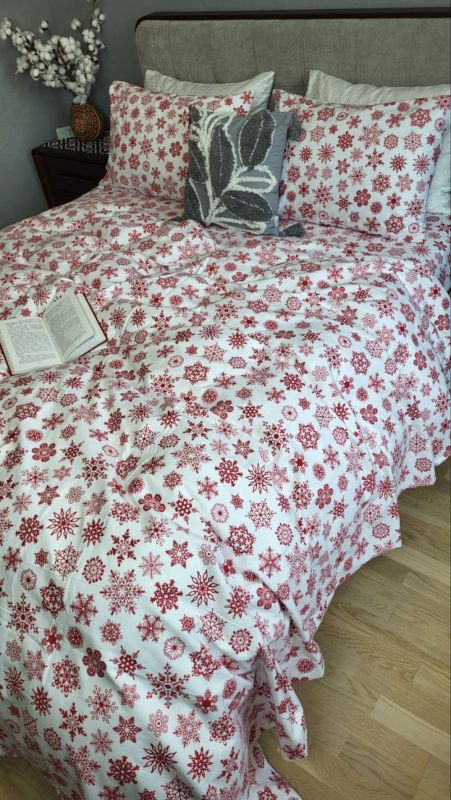 Сніжинка NEW, Turkish flannel (Полуторний)