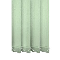 Жалюзі на вікно Магнолія вертикальні 127 мм тканинні Салатовий