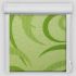 Рулонна штора Фестиваль закритого типу Зелений