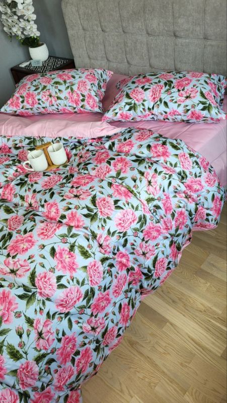 Сатин PREMIUM, NAPOLI (Полуторний)