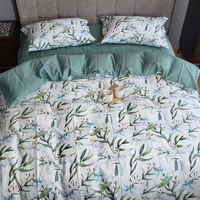 Сатин PREMIUM, LILI підк Цільн., 70/70-двост. нав. (Полуторний)