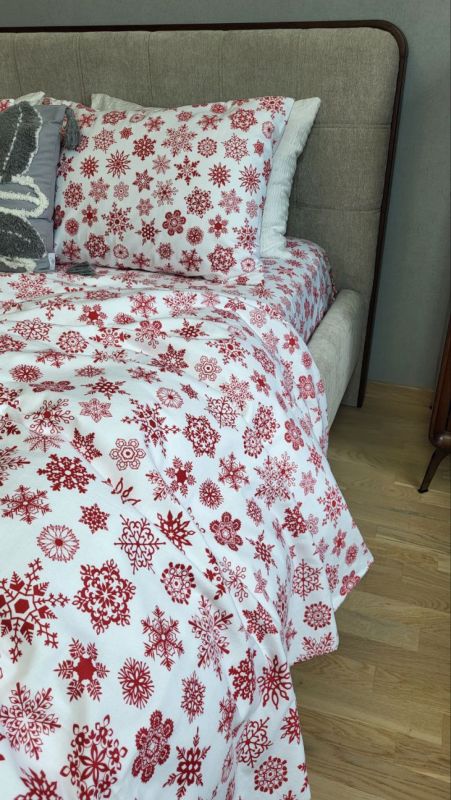 Сніжинка NEW, Turkish flannel (Полуторний)