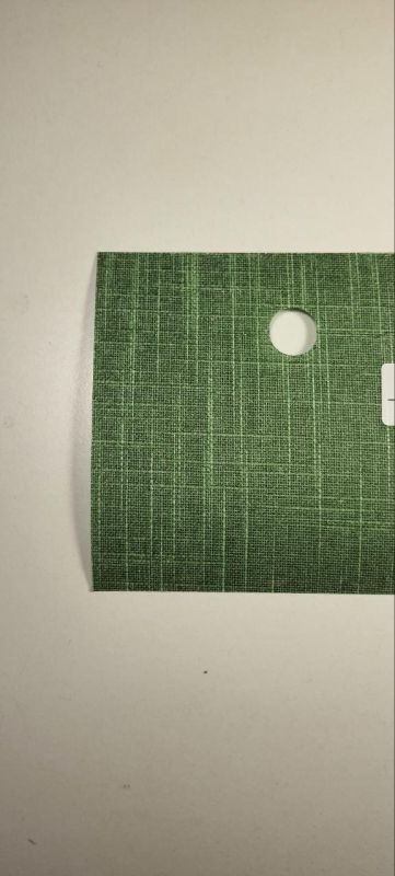 Жалюзі на вікно Shantung вертикальні 127 мм тканинні Зелений