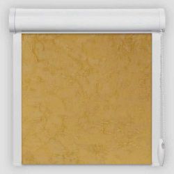 Рулонна штора Шовк закритого типу Світло-жовтий