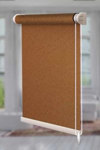 Рулонна штора Berlin відкритого типу Коричневий