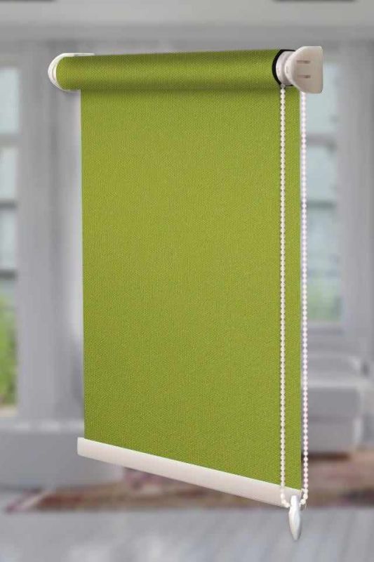 Рулонна штора Berlin відкритого типу Салатовий