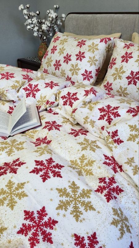 Сніжинка жовта, Turkish flannel (Полуторний)