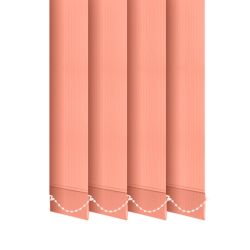 Жалюзі на вікно Лайн вертикальні 89 мм тканинні Цегляний