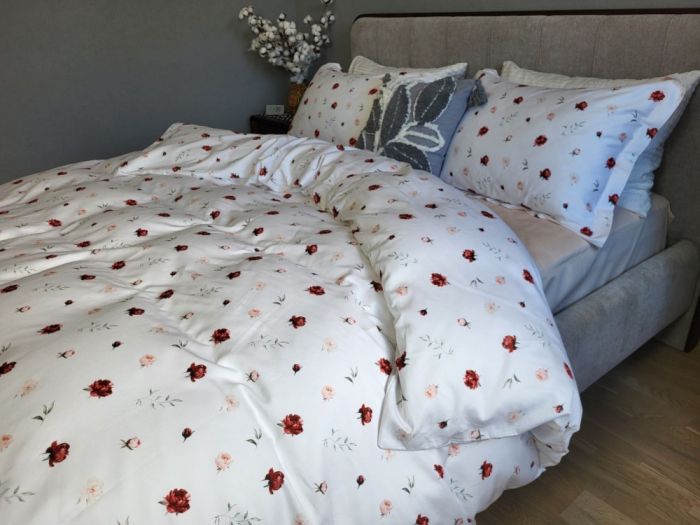 Сатин PREMIUM, VICTORIA (Полуторний)