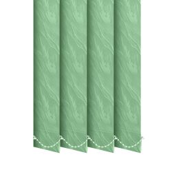 Жалюзі на вікно Сандра вертикальні 89 мм тканинні Салатовий