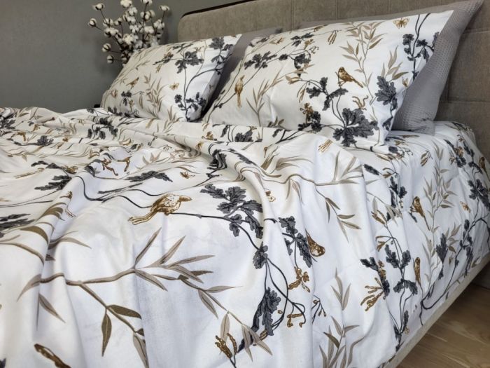 Пташиний спів, бязь PREMIUM нав 50/70 (Сімейний)