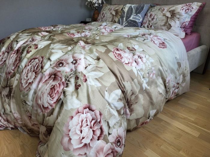 Сатин PREMIUM, QUEEN (Полуторний)