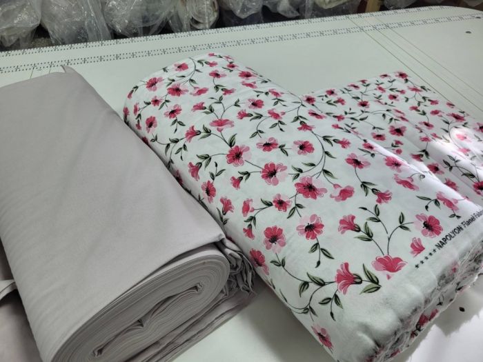 Мія/сірий мусон, Turkish flannel (Полуторний)