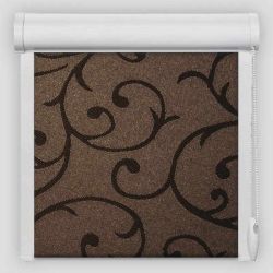 Рулонна штора Акант закритого типу Шоколадний