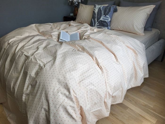 Зірочка крем-брюле, бязь PREMIUM (Полуторний)