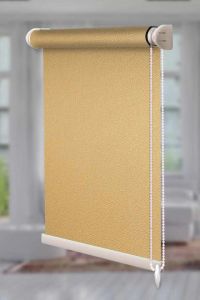 Рулонна штора PERL відкритого типу Жовтий