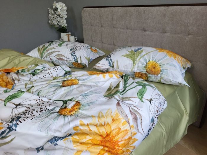 Сатин PREMIUM, SUNSHINE нав 50*70см (Полуторний)