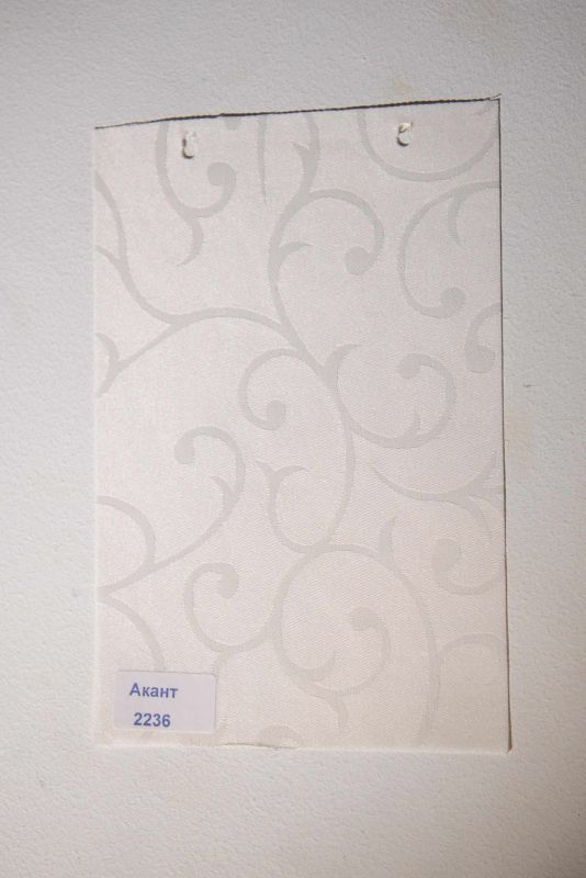 Рулонна штора Акант закритого типу Молочний