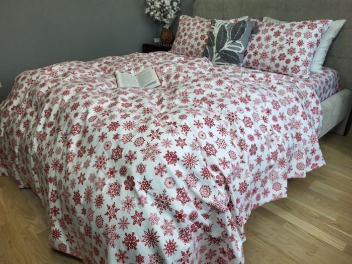 Сніжинка NEW, Turkish flannel (Полуторний)