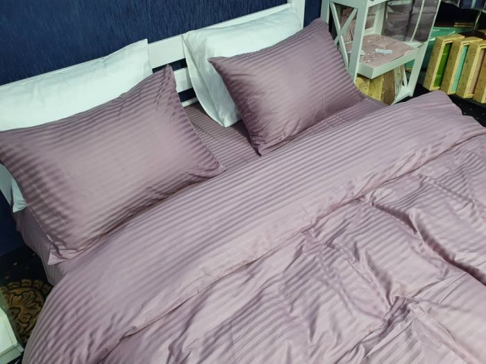 Stripe LUX LIGHT PLUM 1/1см (Полуторний)