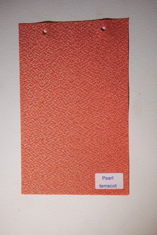 Рулонна штора Pearl відкритого типу Теракотовий