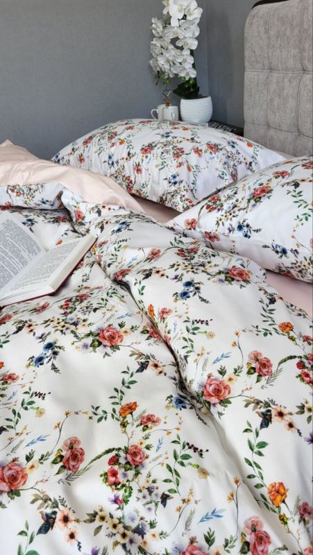 Сатин PREMIUM, LITORE (Полуторний)