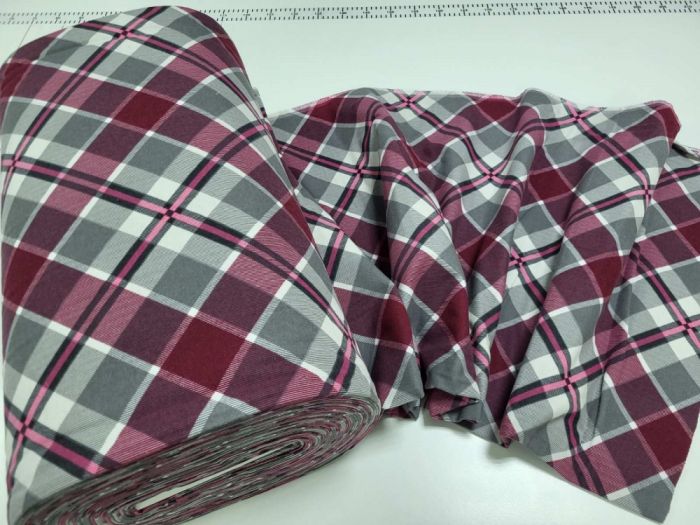Крафт бордо, Turkish flannel (Полуторний)