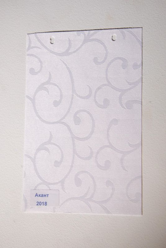 Рулонна штора Акант відкритого типу Білий