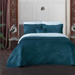 Покривало з наволочками Sarev Clara Petrol 250*260 см (на замовлення)