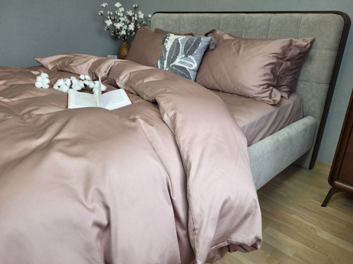 Сатин однотонний FOREST ROSE, №0347 (Полуторний)