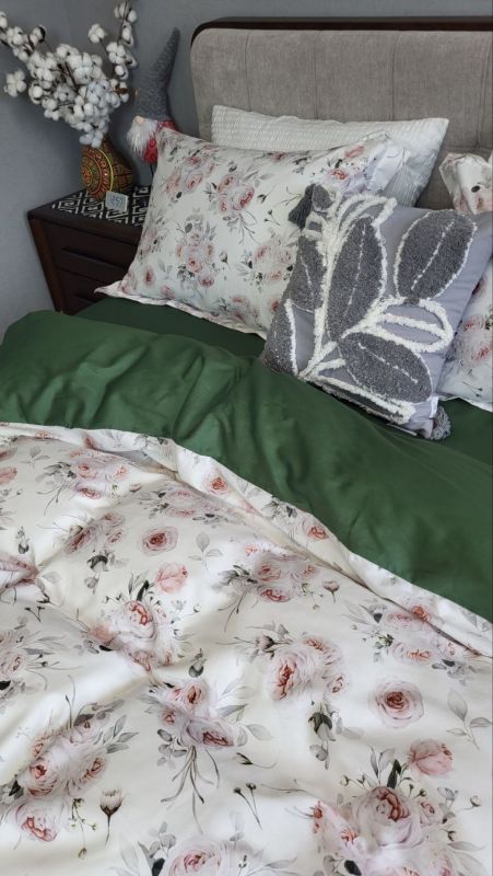 Сатин PREMIUM, VINTAGE (Полуторний)