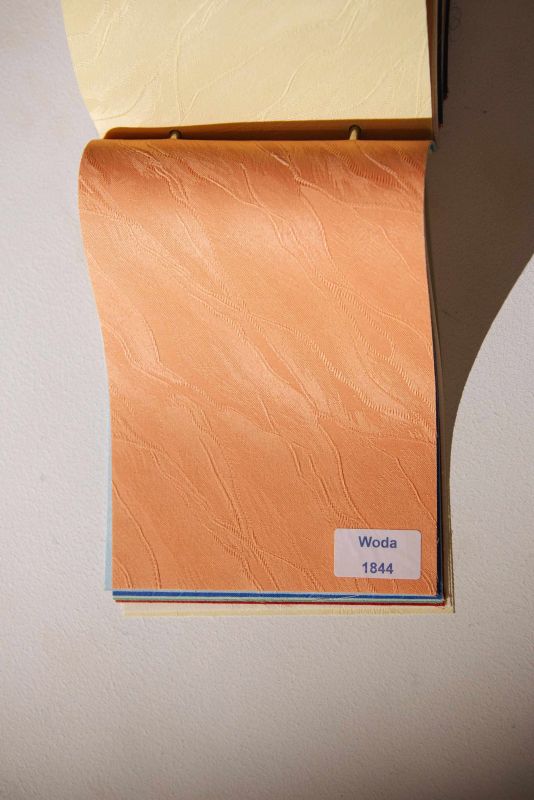 Рулонна штора Woda відкритого типу Помаранчевий