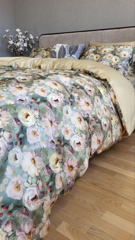 Сатин PREMIUM, SWEETY (Полуторний)