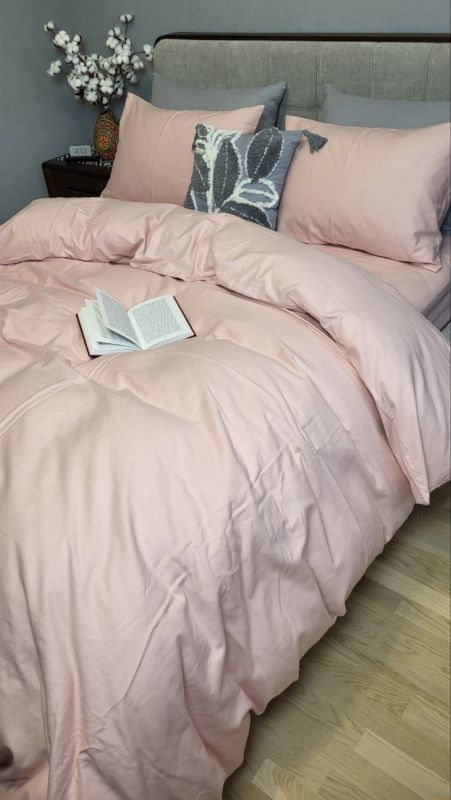 Пудровий N16564, Turkish flannel (Полуторний)