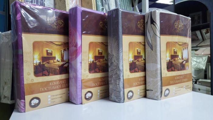 Світлий беж, бязь PREMIUM (Полуторний)