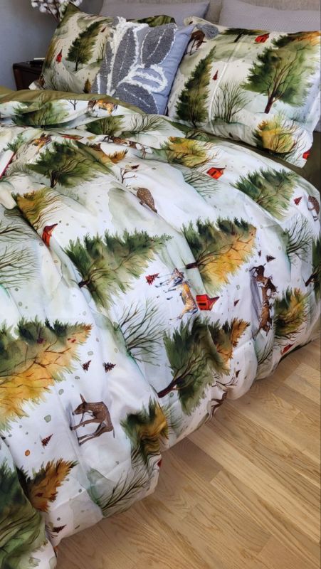 Сатин PREMIUM, BEMBI (Полуторний)