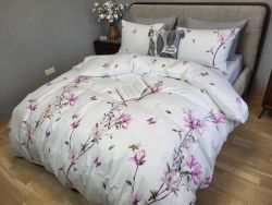 Рожева магнолія, бязь PREMIUM (Полуторний)