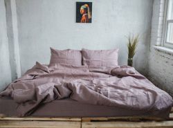 Постільна білизна Фрезове Ранфорс MERISET - Сімейний на резинці