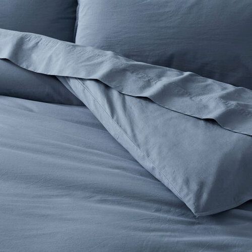 Постільна білизна Джинс Ранфорс MERISET - Сімейний на резинці