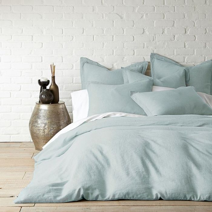 Постільна білизна Ментол Ранфорс MERISET - Сімейний на резинці