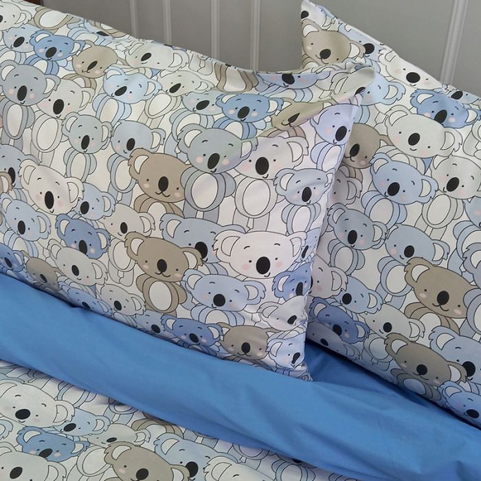 Постільна білизна Коалки Ранфорс MERISET - Сімейний на резинці