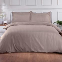 Постільна білизна COCOA Elite Сатин страйп MERISET - Сімейний на резинці