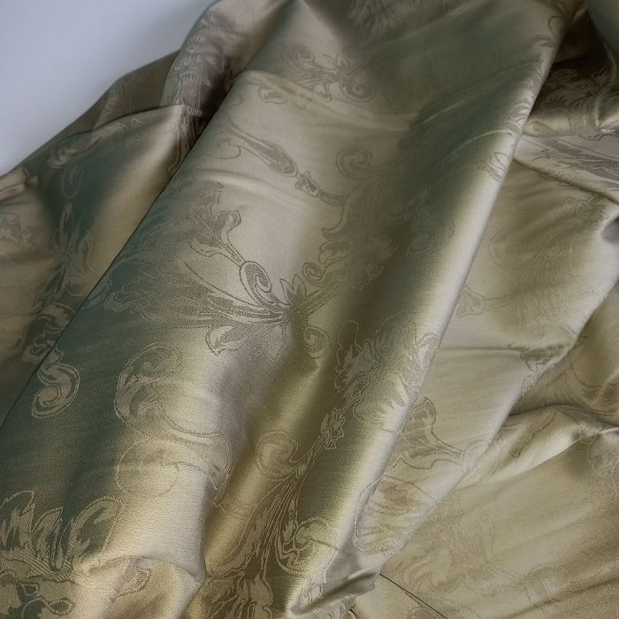 Постільна білизна OLIVE CURL Жакард MERISET - Сімейний на резинці