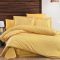Постільна білизна Смужка жовта Ранфорс MERISET - Сімейний на резинці