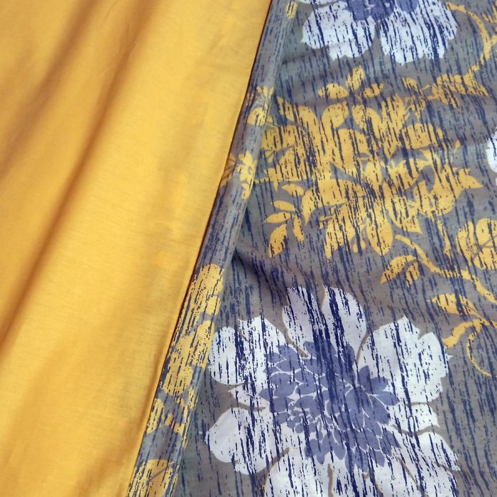 Постільна білизна Флора Ранфорс MERISET - Сімейний на резинці