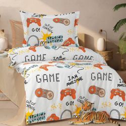 Постільна білизна Денді Ранфорс MERISET - Сімейний на резинці