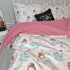 Постільна білизна Барбіленд Ранфорс MERISET - Сімейний на резинці