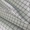 Постільна білизна Клітинка біла Бязь Люкс MERISET - Сімейний на резинці