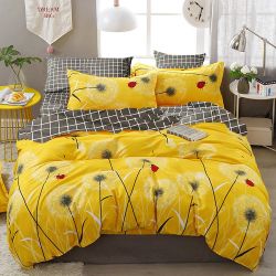 Постільна білизна Сонячний ранок Бязь Люкс MERISET - Двоспальний на резинці